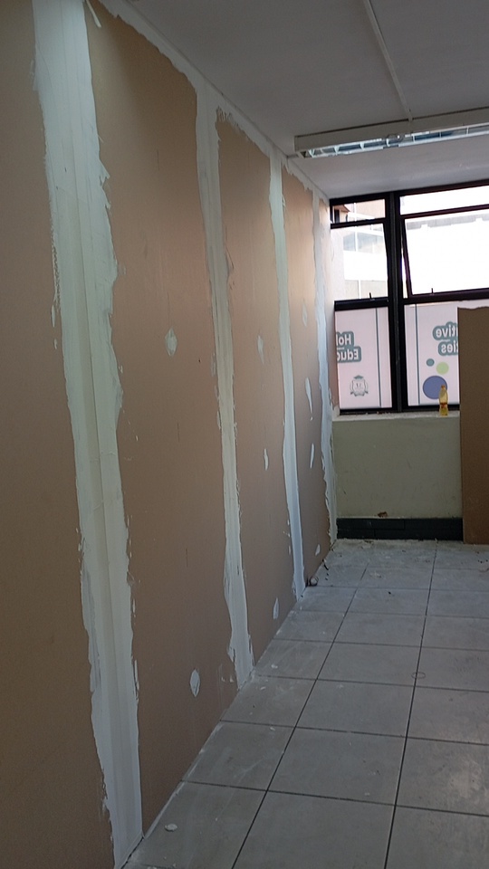 Wall Partition Installation
